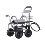 Garden Hose Reel Cart-4 Wheels-Heavy Duty