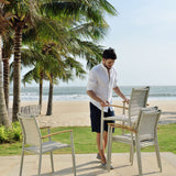 Portals Light Lite 2pc Stacking Armchair
