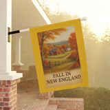 Autumn Garden Banner, Fall Outdoor Decor, Seasonal House Flag, Rustic Garden Decor, Festive Home Accents, Thanksgiving Banner