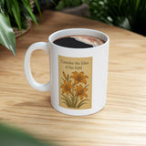 Consider the Daylilies Ceramic Mug