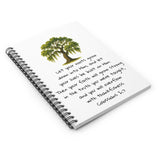 Rooted and Built Up: A Garden Journal Inspired by Colossians 2:7, Inspirational Spiral Gardening Notebook