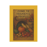 Thankful Harvest Garden Banner | Autumn Decor | Thanksgiving Yard Flag, Fall Garden Flag, Seasonal Outdoor Decor, Farmhouse Style