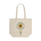 Go Natural Plant Natives Bag, Rudbeckia Theme, Eco-Friendly Canvas Shopping Tote | | Reusable Grocery Tote, Beach Bag, Market Bag