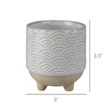 Ariel Cachepot, Ceramic