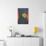 O’Keeffe Inspired Desert Cactus with Night Blooming Flower