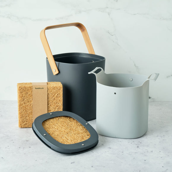 Astrik Compost Starter Bundle in black