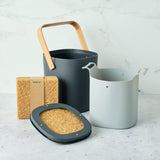 Astrik Compost Starter Bundle in black
