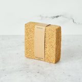 Plant Based Filter Set with a cardboard wrap on a marble surface