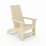 Beige Savannah Adirondack Chair on a white background