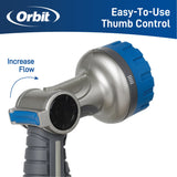 Heavy Duty 6-Pattern Zinc Thumb Control Nozzle 26480