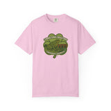 Currietown-Frogtown Logo T-shirt, Unisex Garment-Dyed Tee, Unique Souvenir - Wards of Savannah series