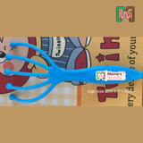 Blue Worm Comb with 'Meme's Worms' branding on a colorful background