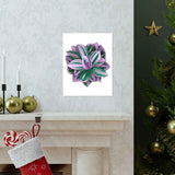 Tradescantia Nanouk Botanical Print – Unframed Wall Art