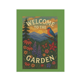 Appalachian Garden Welcome Banner – “Wildflowers & Bluebirds” - Floral Outdoor Decor, Gardening Gift, Home & Patio Decor