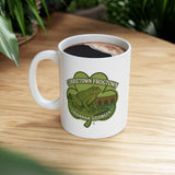 Currietown-Frogtown Logo Ceramic Mug - Wards of Savannah, Georgia Series
