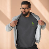 "Autumn Frost” Hosta Leaf Sweatshirt