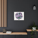Tradescantia Nanouk Canvas Print – Botanical Wall Art