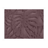 Merlot Monstera Canvas Print – Botanical Wall Art