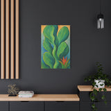 O’Keeffe Inspired Abstract Cactus Painting