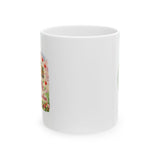 Love My Garden Ceramic Mug — Floral Heart Gardening Gift (11oz/15oz)