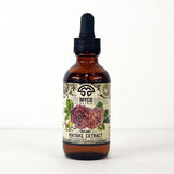Bottle of Myco Matrix Organic Maitake Extract on a white background