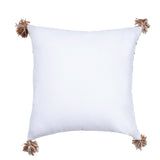 Tylanne 18X18" Handwoven Recycled Outdoor Throw Pillow