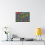 Colorful Spring Landscape Inspired by Emil Nolde Expressionist Art
