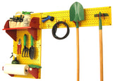 Pegboard Garden Tool Board Organizer Kit - Pegboard with Accessories