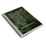 A Garden Is a Wonder, Katharine Hepburn Quote Journal