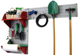 Pegboard Garden Tool Board Organizer Kit - Pegboard with Accessories