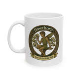 Hawthorn – Tree of the Fair Folk Celtic Ceramic Mug (11oz, 15oz)