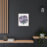 Tradescantia Nanouk Canvas Print – Botanical Wall Art