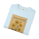 Coreopsis Floral Garden Unisex T-Shirt, Vintage Flower Tee, Eco-Friendly Apparel, Casual Wear, Gift for Plant Lovers