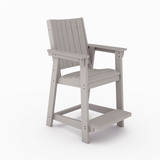 Gray Callaway Chair Counter Highon a white background