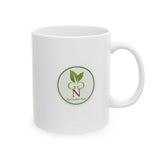 Love My Garden Ceramic Mug — Floral Heart Gardening Gift (11oz/15oz)