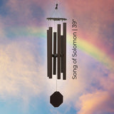 Biblical Bells Series Wind Chime labeled 'Song of Solomon' against a colorful sky background