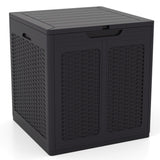 39 Gallon Deck Box with Lockable Lid - Weatherproof Storage