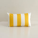 2 size options Stripes/Waving Outdoor Waterproof Pillow (With Insert) waterproof outdoor throw pillow, great for your outdoor furniture