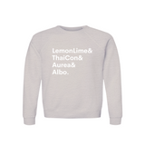 LemonLime, ThaiCon, Aurea & Albo Plant Lover Sweatshirt – Organic Cotton Raglan
