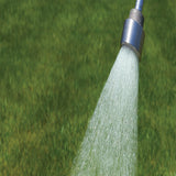 Dramm 400AL Water Breaker Nozzle spraying water onto grass