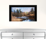 Riverside 2 Black Framed Print Wall Art - FREE SHIPPING