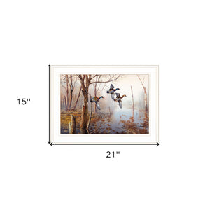 Master of His Domain Collection 1 White Framed Print Wall Art - FREE SHIPPING