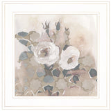 Transitional Blooms I 2 White Framed Print Wall Art - FREE SHIPPING