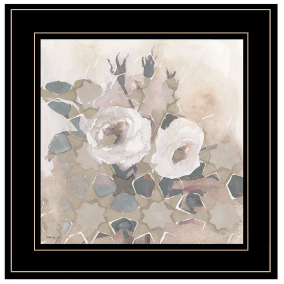 Transitional Blooms I 3 Black Framed Print Wall Art - FREE SHIPPING