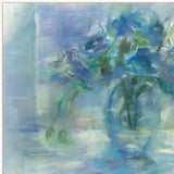 Susies Blue 2 White Framed Print Wall Art - FREE SHIPPING