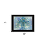 Susies Blue 3 Black Framed Print Wall Art - FREE SHIPPING