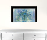 Susies Blue 3 Black Framed Print Wall Art - FREE SHIPPING