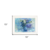 Bouquet 2 White Framed Print Wall Art - FREE SHIPPING