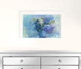 Bouquet 2 White Framed Print Wall Art - FREE SHIPPING