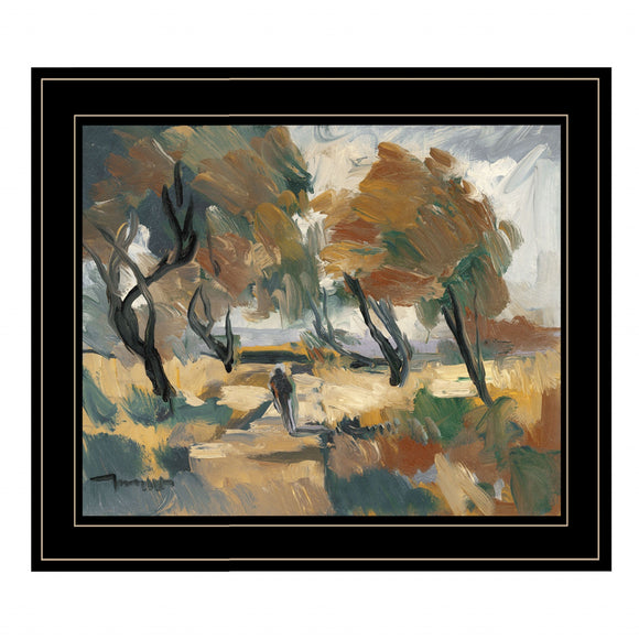 Early Walk 3 Black Framed Print Wall Art - FREE SHIPPING